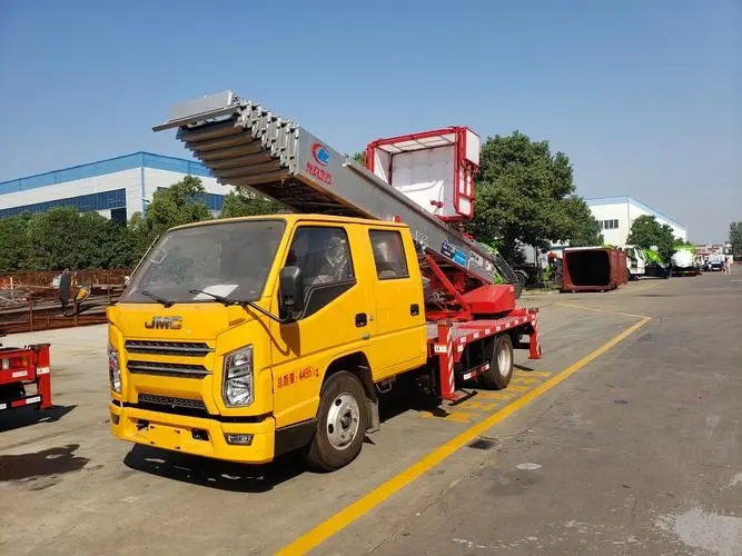 来安县附近云梯车出租 砂石搬运