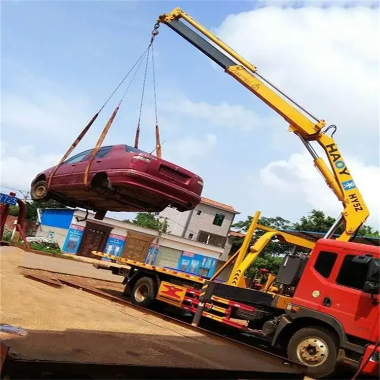 来安县吊车吊汽车的正确方法